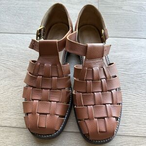 Brown Leather Sandals